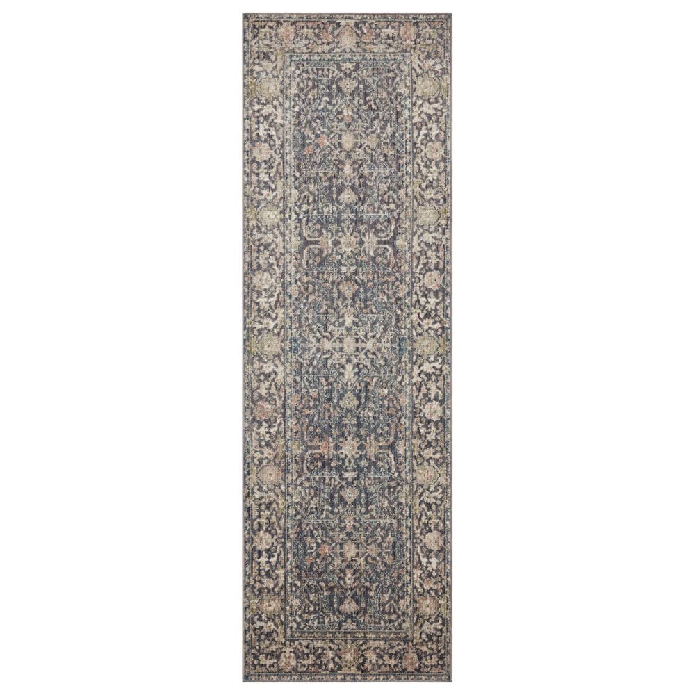 Loloi Bradbury 2"6" x 8" Midnight and Multicolor Runner, , large