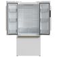 Forno Gallipoli 17.5 Cu. Ft. French Door Refrigerator with Bottom Freezer in White, , large