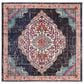 Safavieh Monaco MNC254Z 5" Square Black and Blue Area Rug, , large
