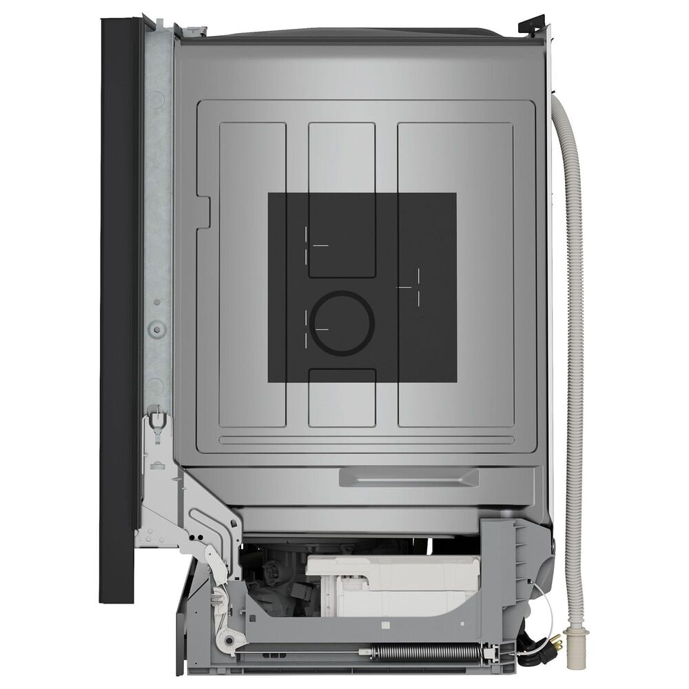 Bosch 300 Series 24&quot; Built-In Recessed Handle Dishwasher with 8 Wash Cycles in Black, , large