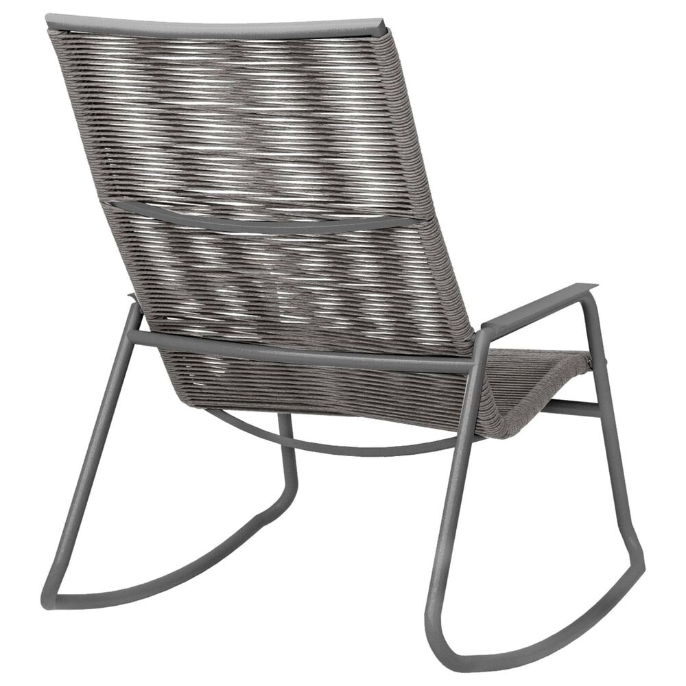 Ebel Outdoor Furniture Bellino and Cabana 5-Piece Fire Pit Chat Set in Iron, Fog and Graphite, , large