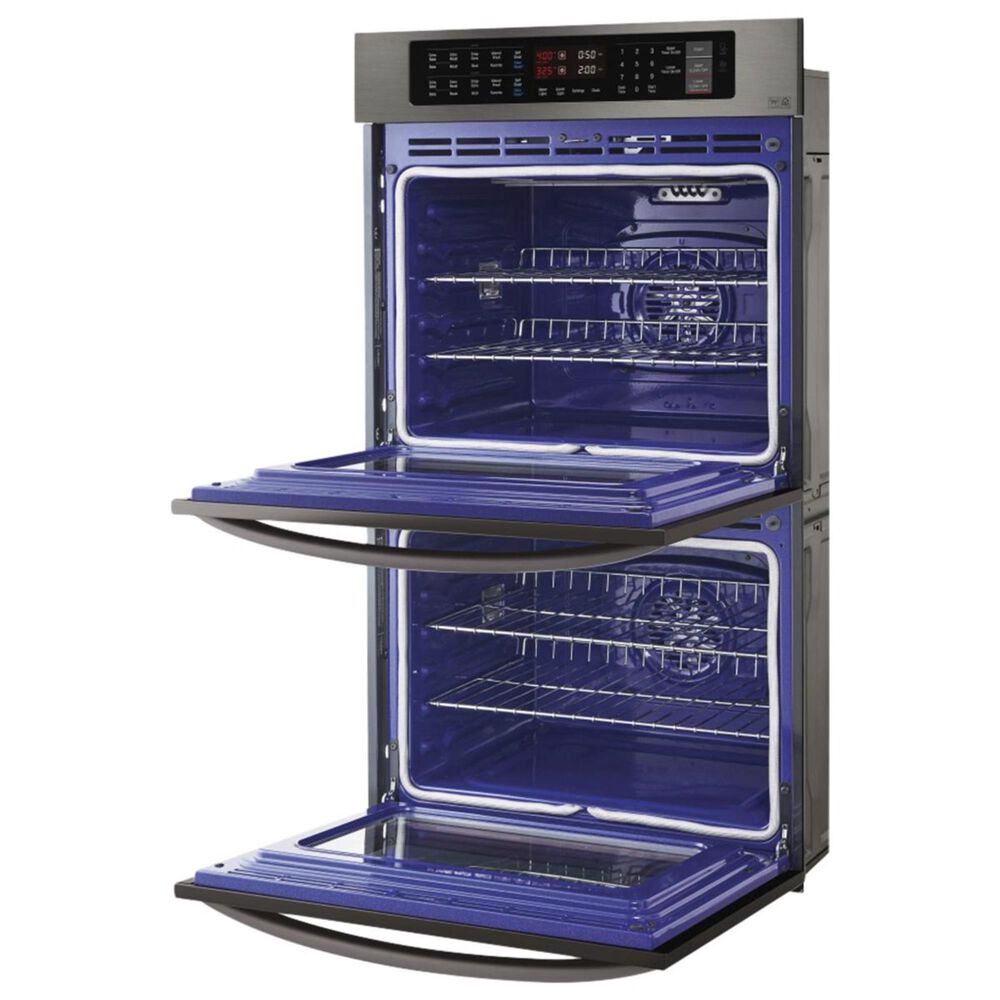 LG 30&quot; Double Wall Oven in Black Stainless, , large