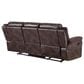 Steve Silver Pueblo Manual Recliner Sofa in Coffee, , large