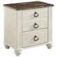 Ashley Willowton 4 Piece Queen Bedroom Set in Whitewash, , large