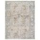 Surya Brunswick Cream, Medium Brown, Light Gray, Light Brown, Charcoal and Mustard 12" x 15" Area Rug, , large