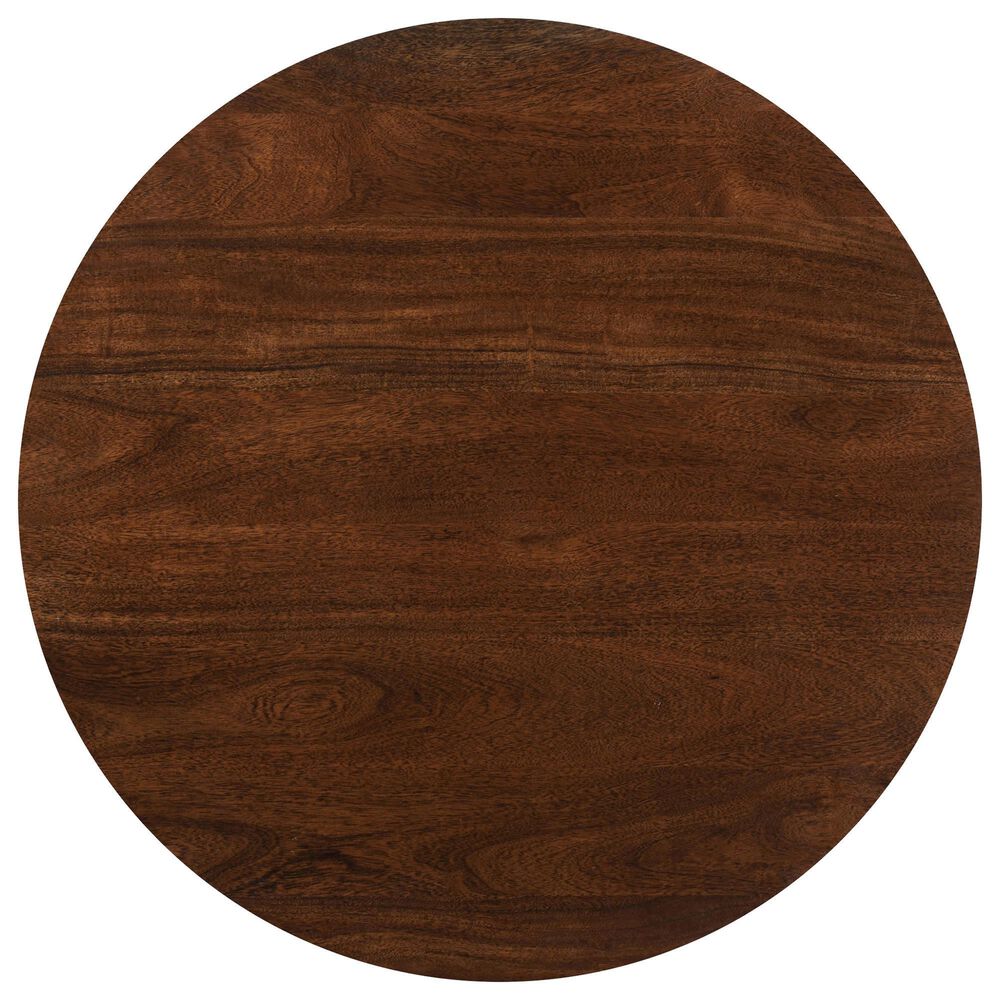 Waltham Prelude Round Cocktail Table in Walnut, , large