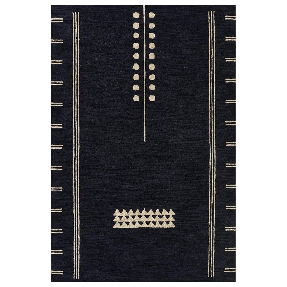 Momeni Simba 5" x 8" Navy Area Rug, , large