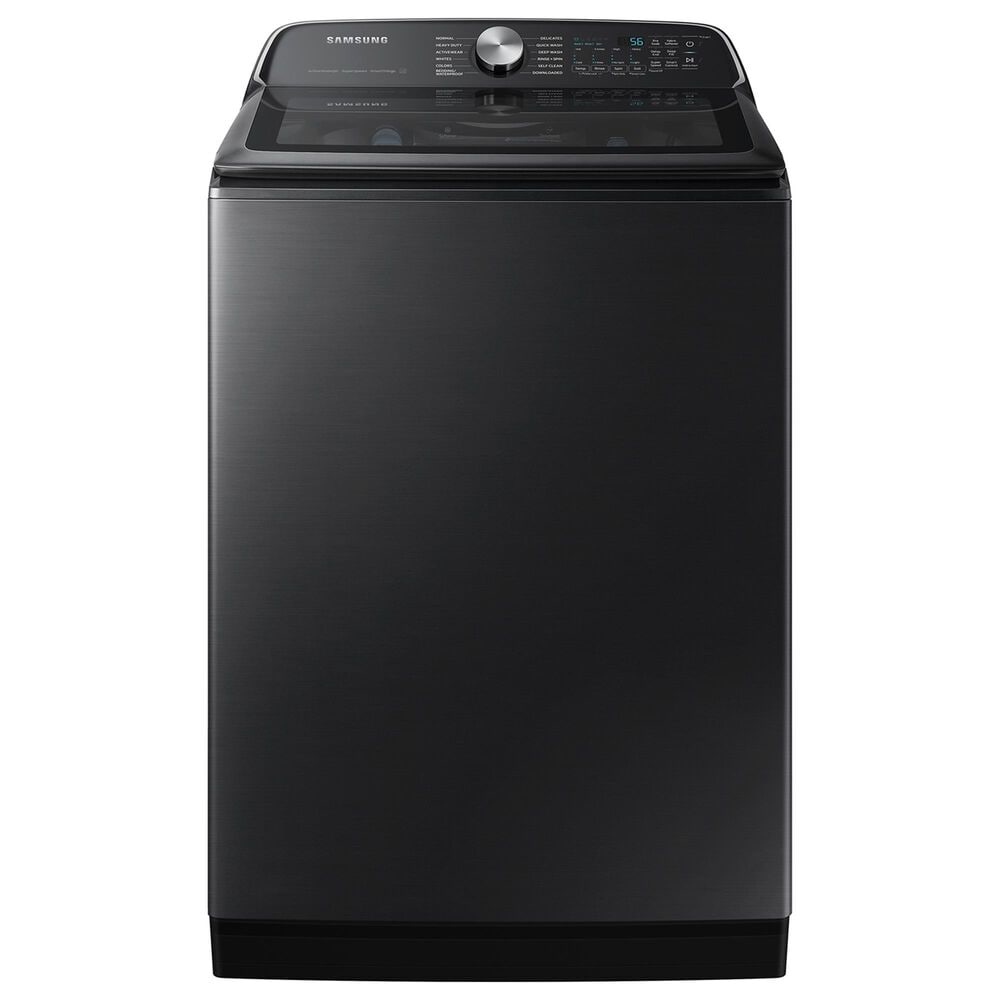Samsung 5.4 Cu. Ft.  Washer and 7.4 Cu. Ft. Gas Dryer in Black , , large