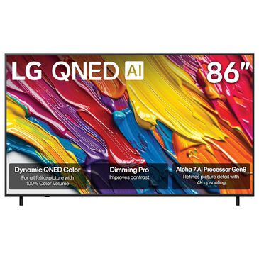 LG 86" Class QNED82A Series AI 4K Ultra HD in Black - Smart TV, , large