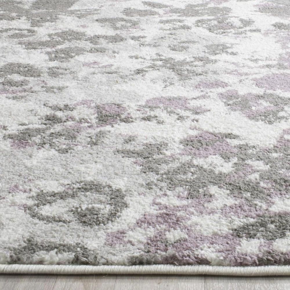 Safavieh Adirondack ADR115L 2&#39;6&quot; x 10&#39; Ivory and Purple Runner, , large