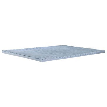 Comfort Tech 2" Convoluted Queen Mattress Topper, , large