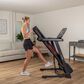 Sunny Health & Fitness Ultra T10 Smart Folding Treadmill in Black and Red, , large