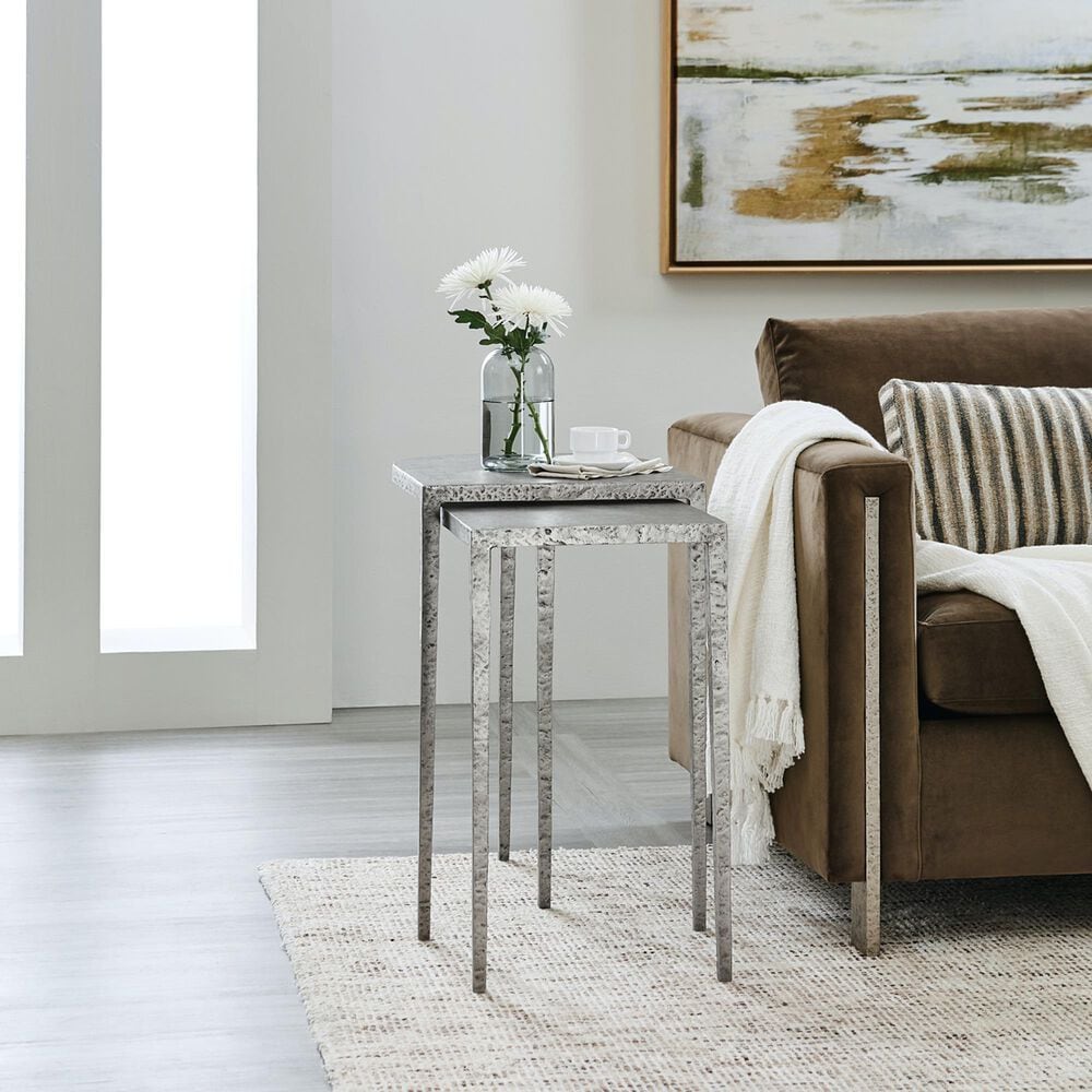 Hooker Furniture Chapman Nesting Tables in Silver &#40;Set of 2&#41;, , large