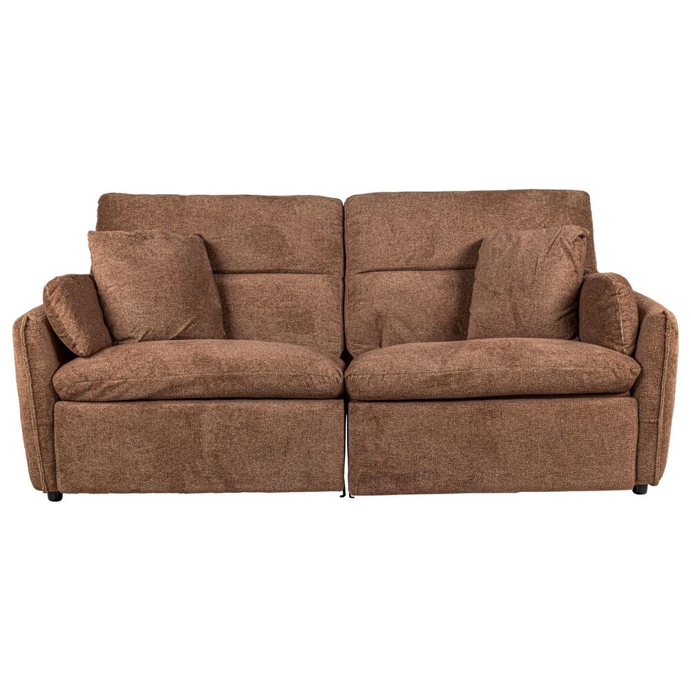 Haining Power Reclining Sofa with Power Headrests in Terracotta, , large