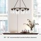 Hunter Devon Park 9-Light Chandelier in Onyx Bengal and Barnwood, , large