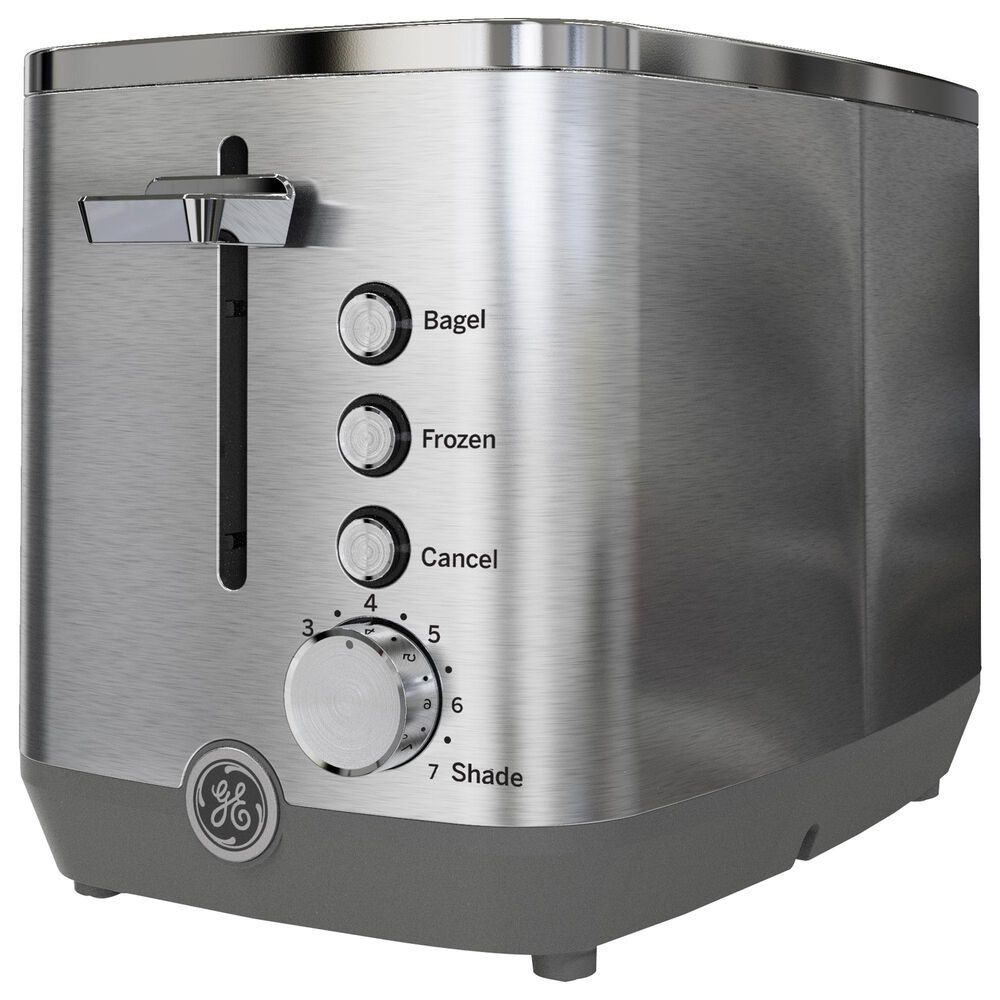 GE Appliances 2-Slice Toaster in Stainless Steel