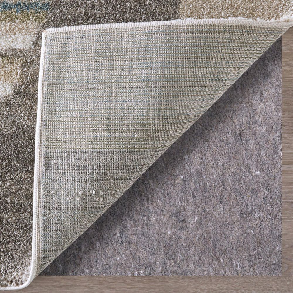 Feizy Richmond Navy and Gray 2&#39;6&quot; x 7&#39;3&quot; Runner, , large