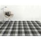 Amer Rugs Tartan 5" x 7"6" Khaki Area Rug, , large