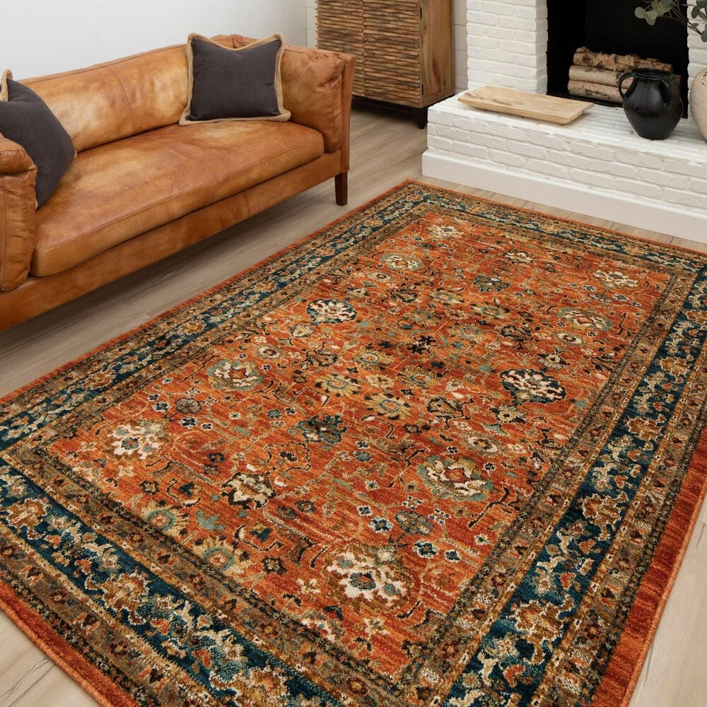 Karastan Spice Market Keralam Spice 5'3" x 7'10" Area Rug, , large