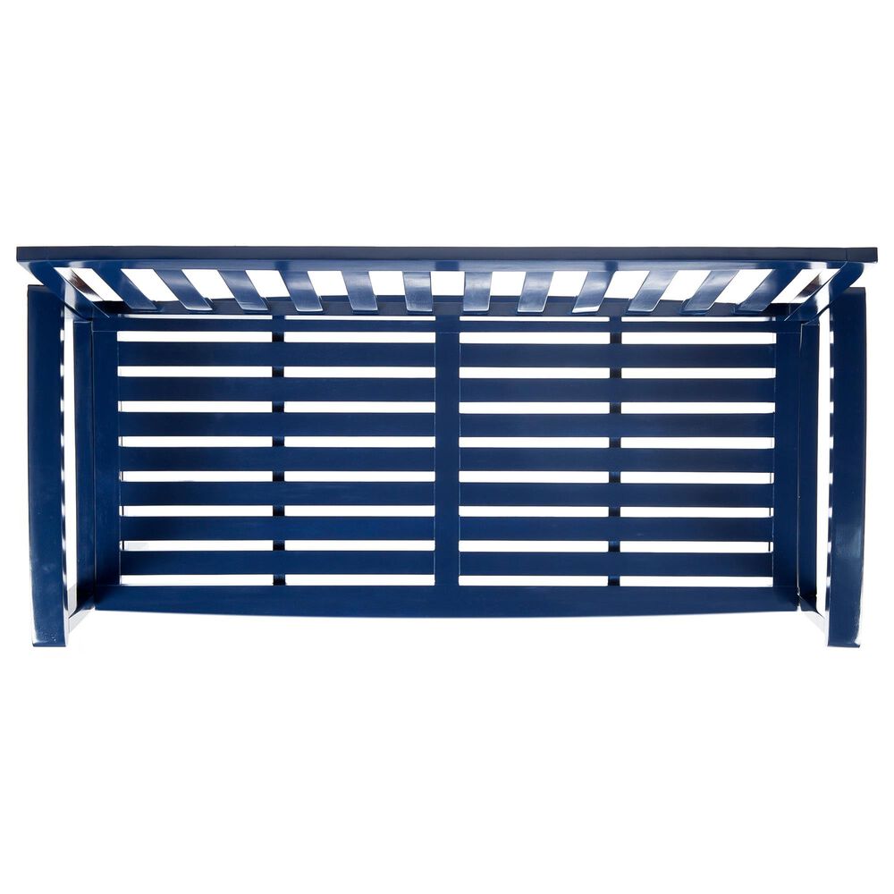 Hearth and Haven Loja Patio Bench in Blue, , large
