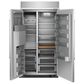 KitchenAid 25.1 Cu. Ft. Side By Side Built-In Refrigerator in Stainless Steel, , large