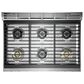 Electrolux 36" Dual-Fuel Freestanding Range with True Convection in Stainless Steel, , large