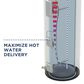 GE Appliances 50-Gallon Smart Short Electric Water Heater with Built-in Wi-Fi in Gray, , large