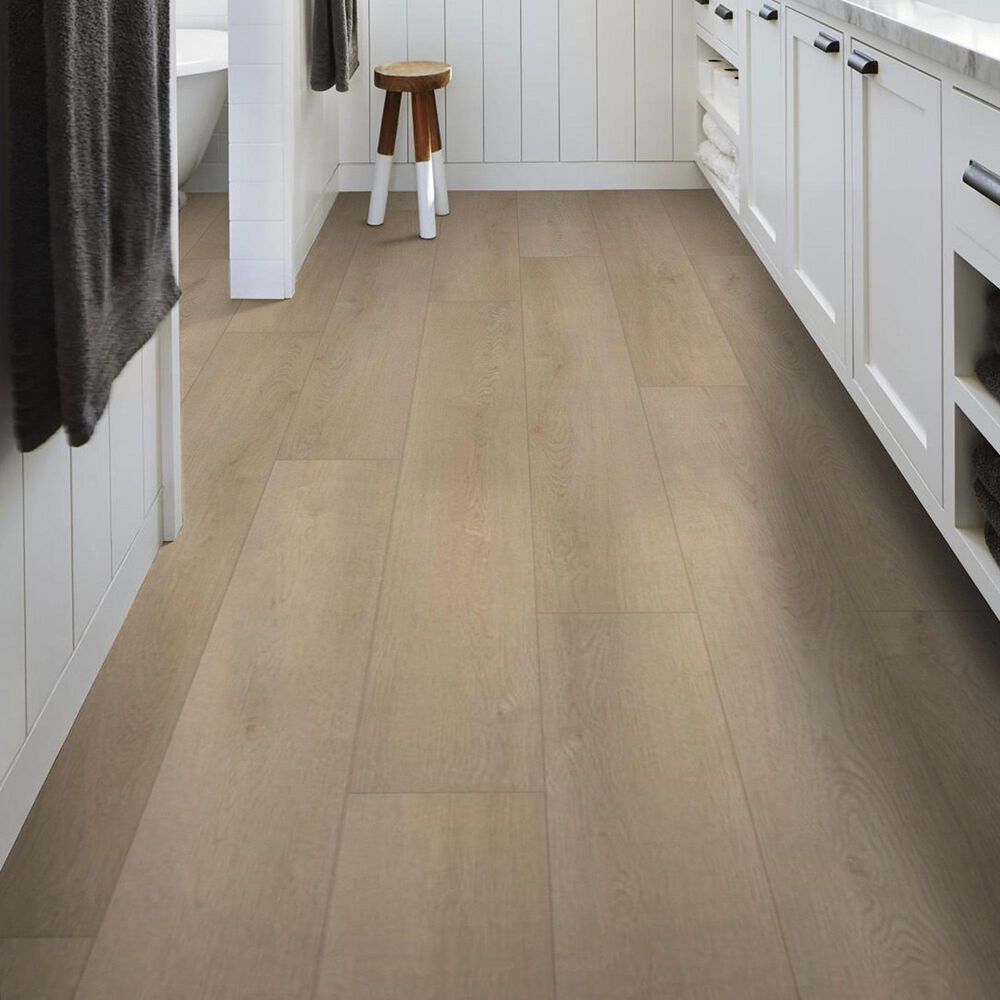 Shaw Starting Line Sunlit Beige 7&quot; x 59&quot; Luxury Vinyl Plank, , large