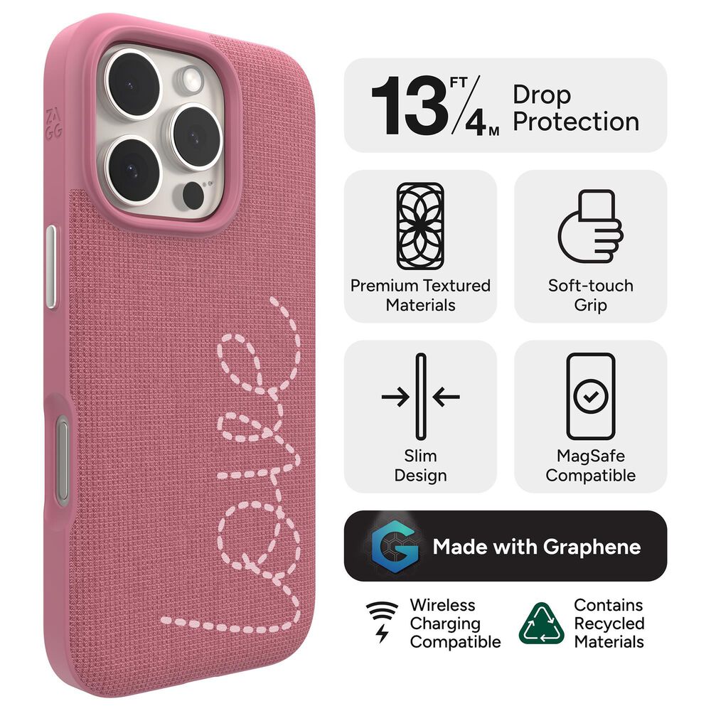 Zagg London Snap MagSafe Case for Apple iPhone 16 Pro in Love, , large