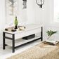 Ashley Rhyson Storage Bench in White and Black, , large