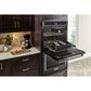 KitchenAid 30" Double Wall Oven in Black Stainless Steel, , large