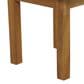 Maple and Jade Outdoor End Table in Oiled Brown, , large