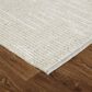 Feizy Alford 3"6" x 5"6" Ivory Area Rug, , large