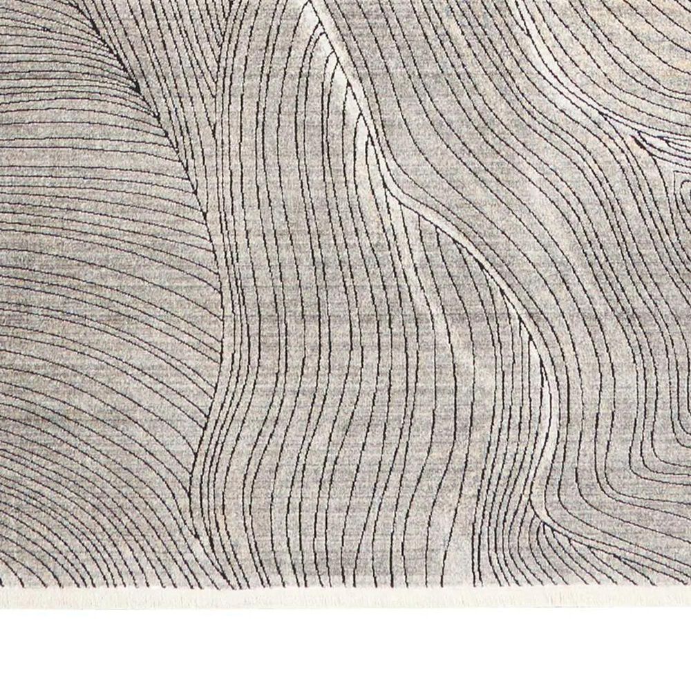 Nourison Balian 5&#39;3&quot; x 7&#39;3&quot; Grey Area Rug, , large