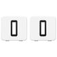 SONOS Sub (Gen 3) Wireless Subwoofer in White (Pair), , large