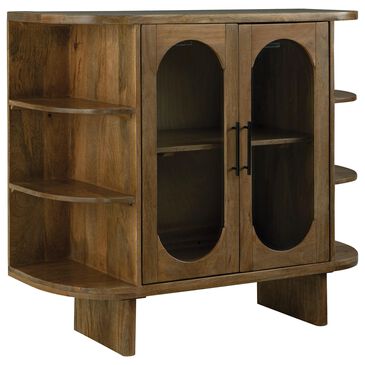 Ashley Niall Accent Cabinet in Light Brown, , large