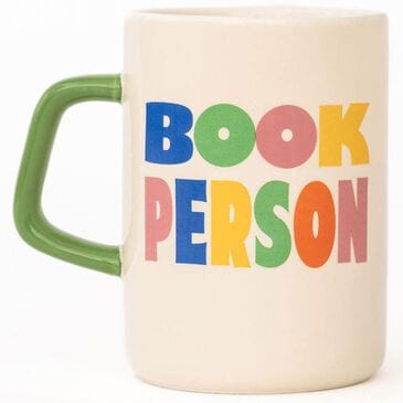 Bando Designs0, Llc Hot Stuff 12 Oz Ceramic Mug - Book Person in Multicolor, , large