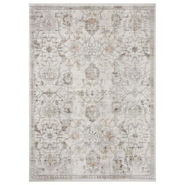 Loloi Bonney 2" x 3" Ivory and Dove Area Rug, , large