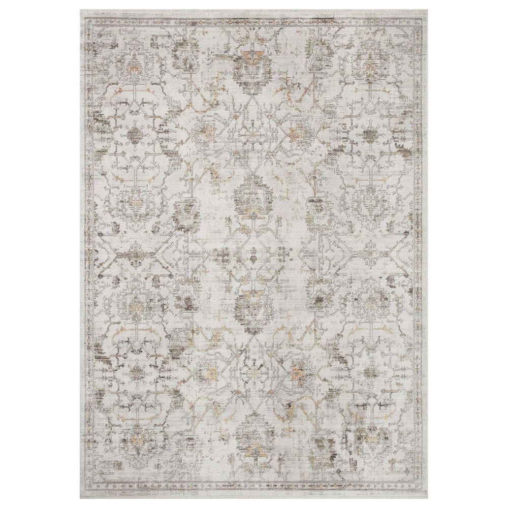 Loloi Bonney 2" x 3" Ivory and Dove Area Rug, , large
