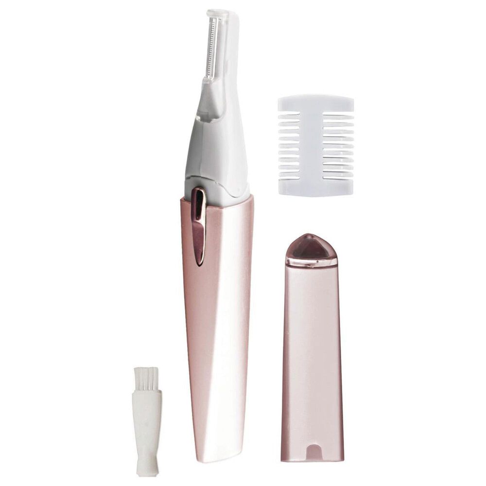 PureSilk Gentle Hair Trimmer with Pivoting Head in Rose Gold, , large
