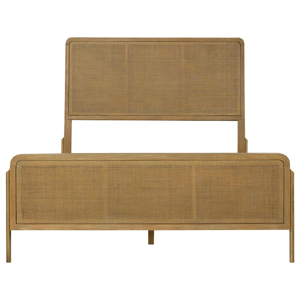 Pacific Landing Arini King Panel Bed in Brown, , large
