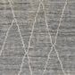 Surya Nalan 6" x 9" Charcoal, Black and Cream Area Rug, , large