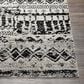 Surya Lavadora Southwestern 9"3" x 12" Black, Gray and Light Gray Area Rug, , large