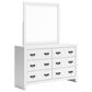 Ashley Binterglen 5-Piece Queen Panel Bedroom Set in White, , large