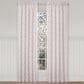 J. Queen New York Bungalow 84" x 41" Window Panel Pair in Rose, White and Blush, , large