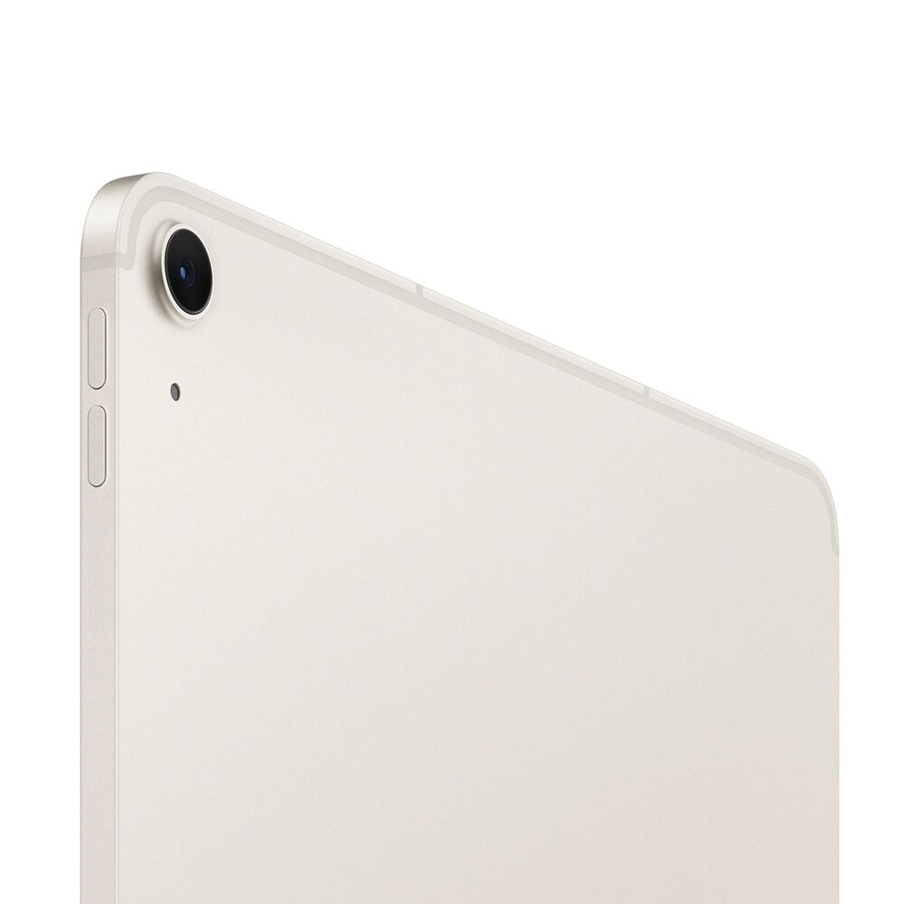 Apple 13-Inch iPad Air M3 Chip Wi-Fi + Cellular 256GB in Starlight &#40;Latest Model&#41; with 2-Year AppleCare+, , large