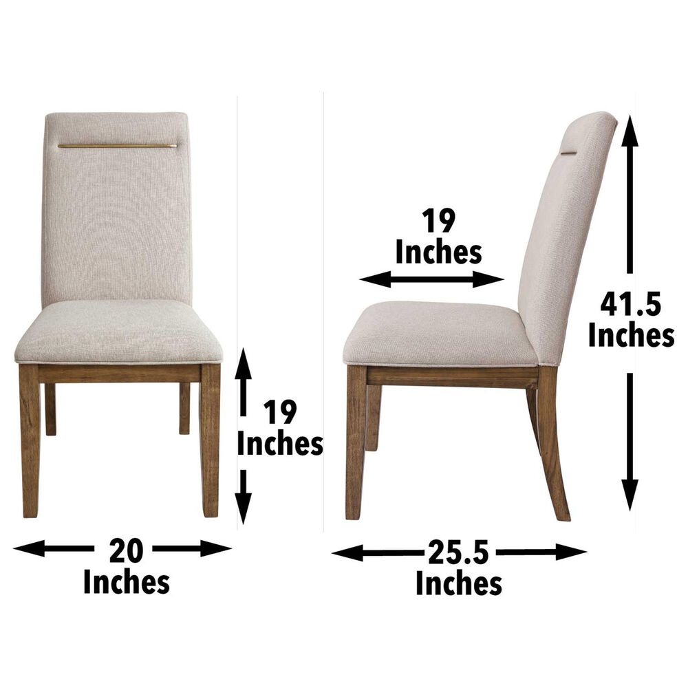 Steve Silver Garland Parsons Chair in Toffee, , large