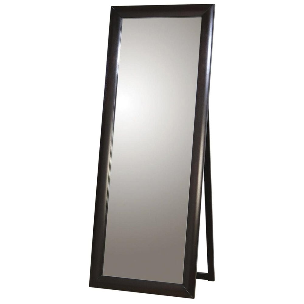 at HOME Cheval Mirror in Cappuccino, , large