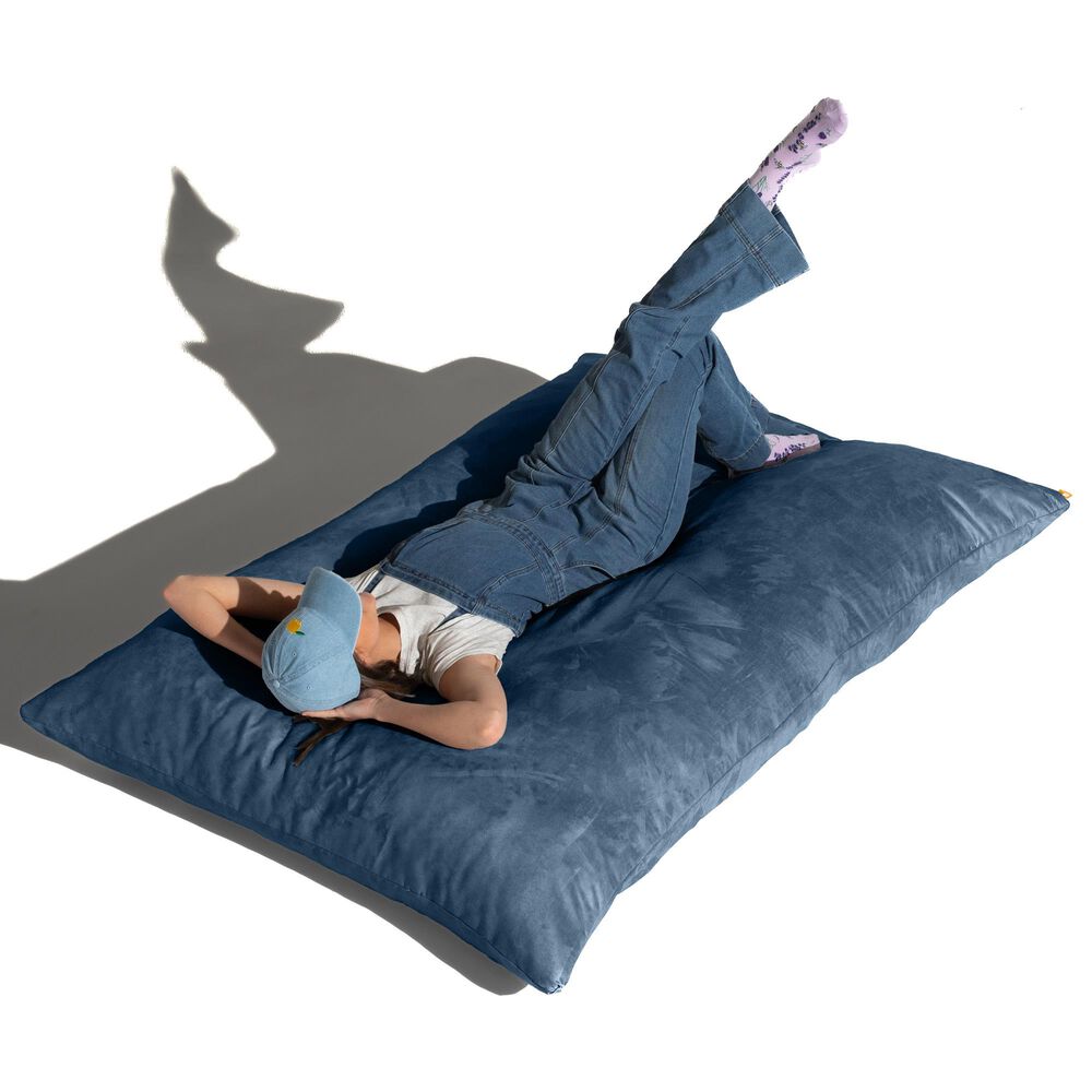 Jaxx 5.5&#39; Pillow Bean Bag Pillow in Navy, , large