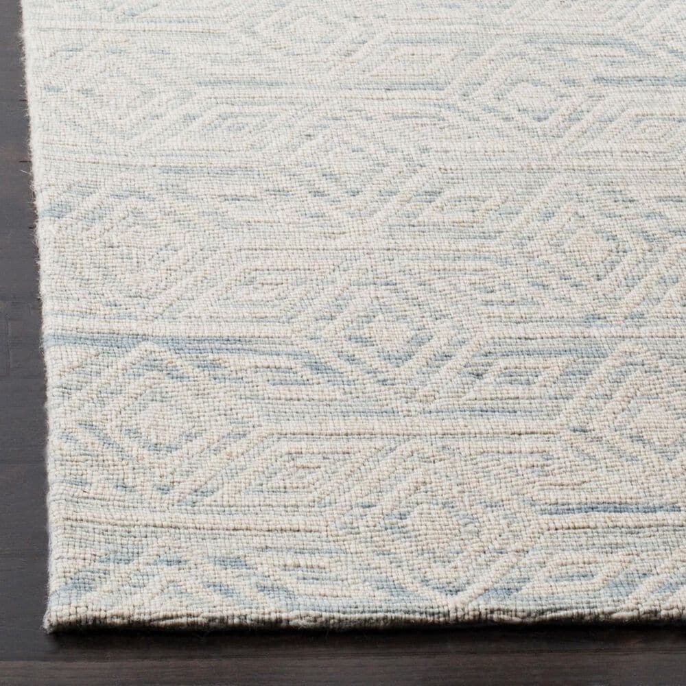 Safavieh Marbella Diamond Geometric 6&#39; x 9&#39; Light Blue and Ivory Area Rug, , large